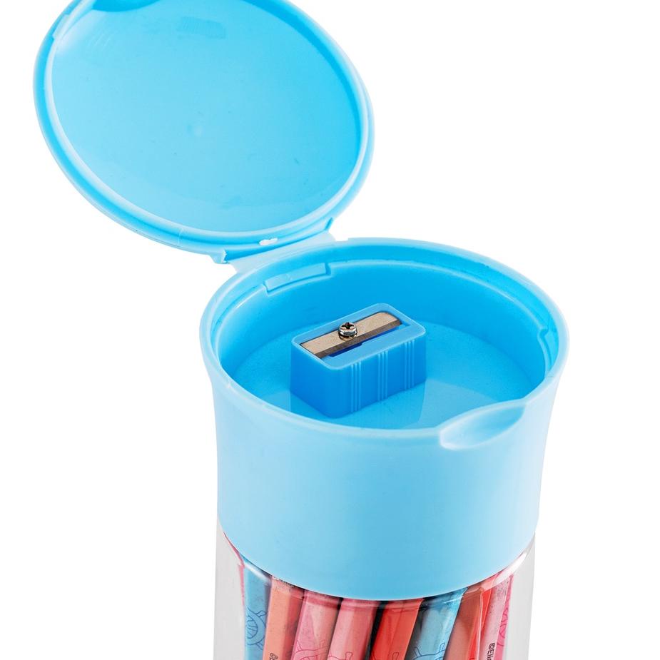 

Sudah READY.. Deli One Piece Graphit Pencil / Pensil Kayu Grafit 2B Lucu Kartun One Piece Free Rautan Box / Tube EC02X-2B