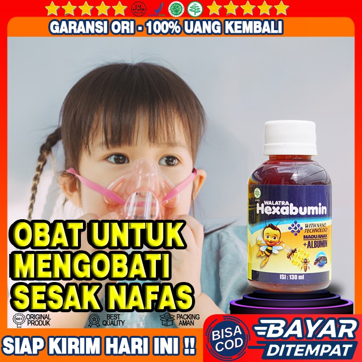 Obat Sesak Nafas Untuk Anak - Walatra Hexabumin 100% Asli Terbukti Original