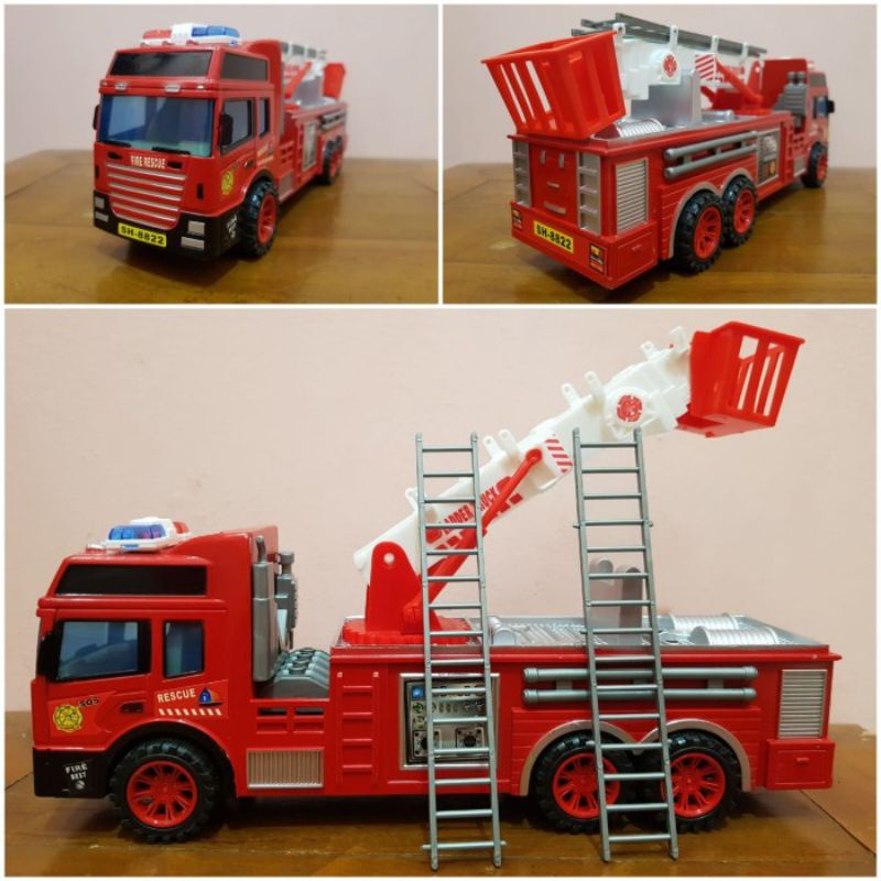 Mainan Mobil Pemadam Api Fire Rescue - Mainan Mobil Pemadam Kebakaran