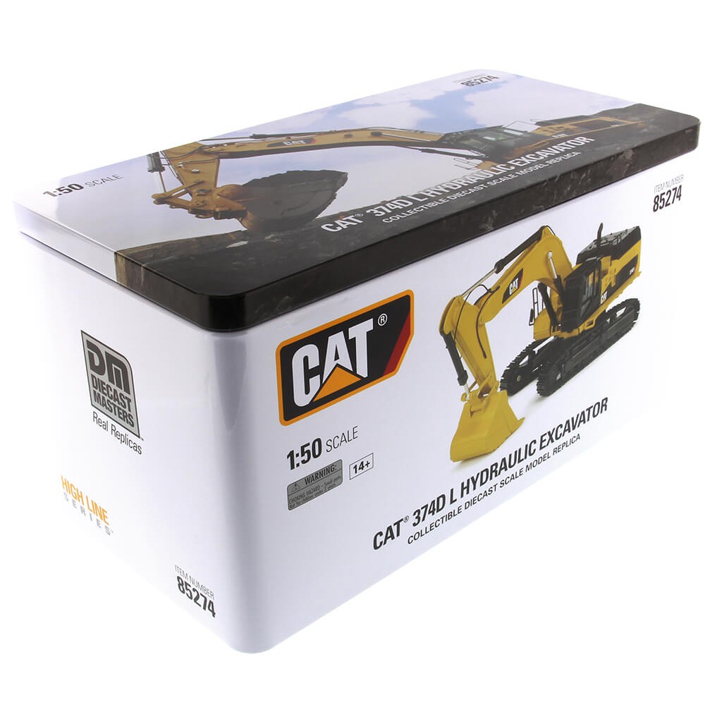 Diecast Miniatur Caterpillar CAT 374DL Hydraulic Excavator (1:50)