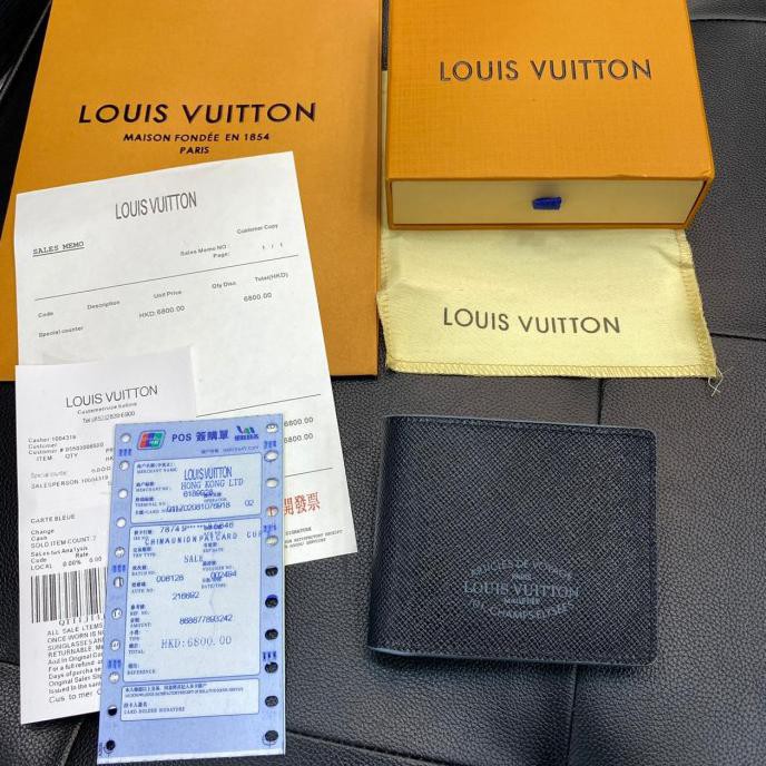 Dompet Pendek Pria Lv Branded Asli Original Import Mirror Murah 9 Banjirezeki