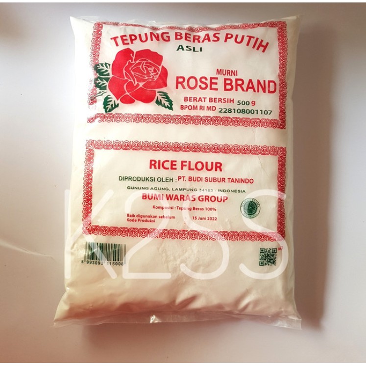 

Tepung Beras Rose Brand 500 gram / 500 gr