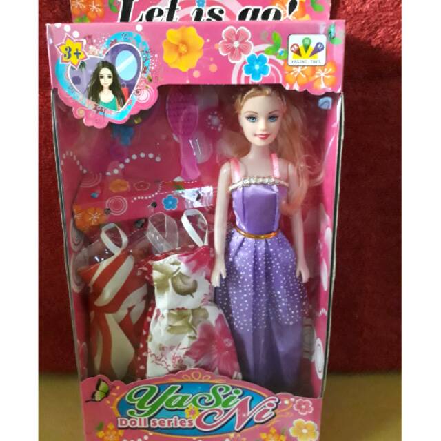 Barbie/mainan barbie dengan baju ganti murah