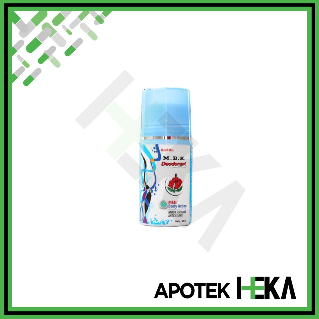 MBK Deodoran Roll On 40 ml - Penghilang Bau Badan (SEMARANG)