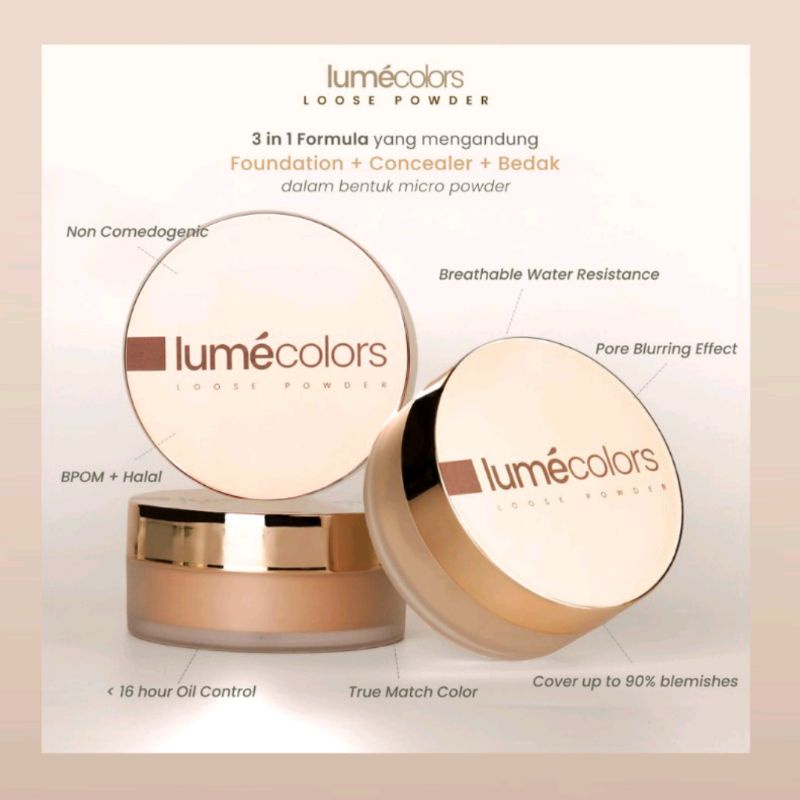 loose powder Lumecolors