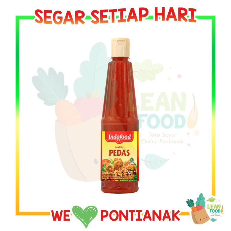 

Sambal Pedas Indofood Botol 275ml