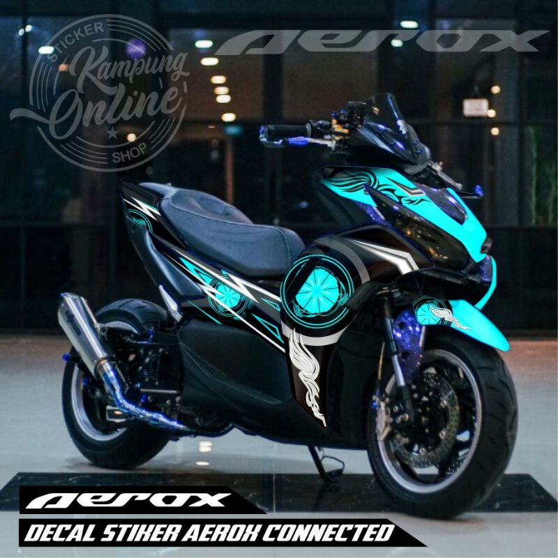 Stiker Decal Aerox conected stiker striping fullbody