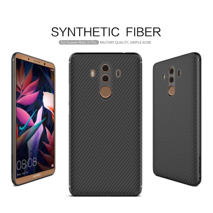 Hard Case Huawei Mate 10 Pro NILLKIN Synthetic Fiber Carbon Casing Original