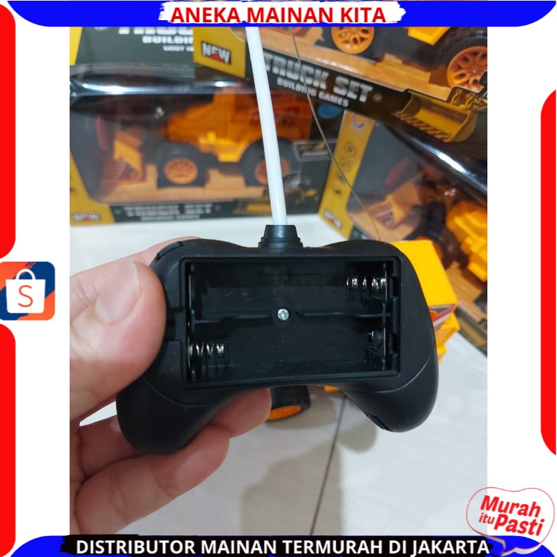 RC Beko Excavator Truk Engineering Mainan Anak Remote Control