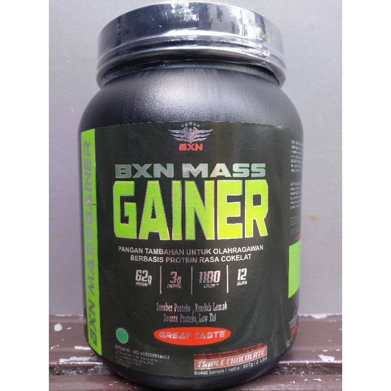 

READY STOCK BXN Mass gainer BPOM 2lbs susu penambah berat badan