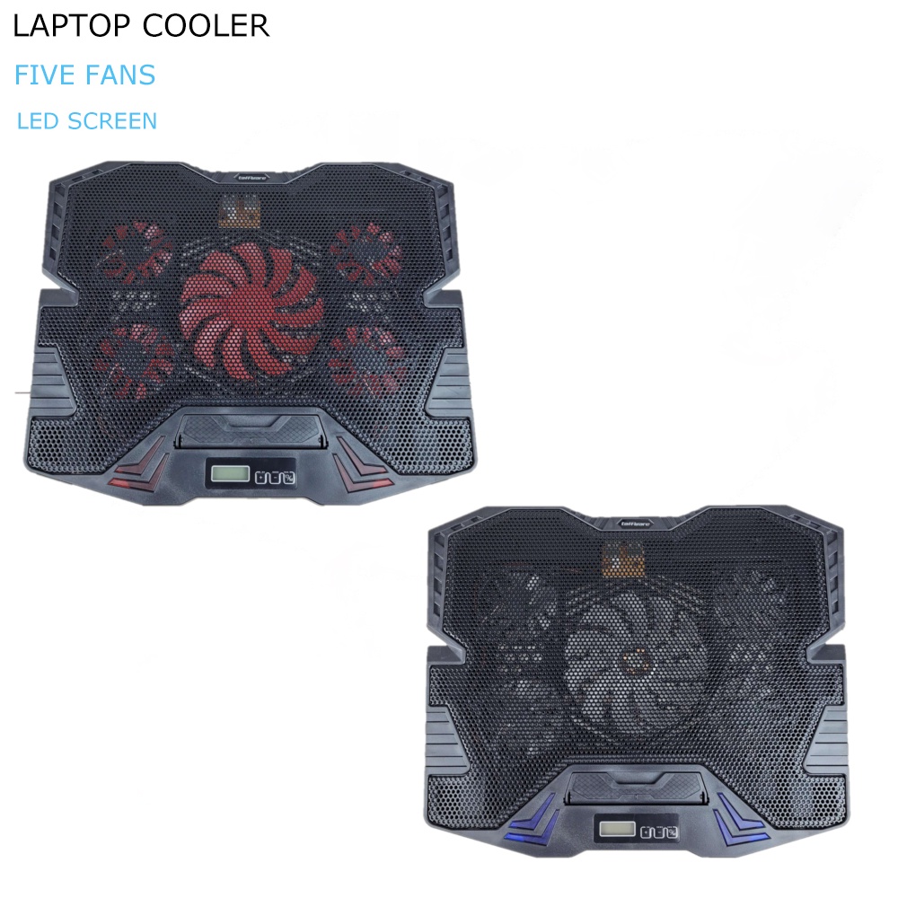 Taffware FAN Cooling Pad Laptop 5 Kipas - K5