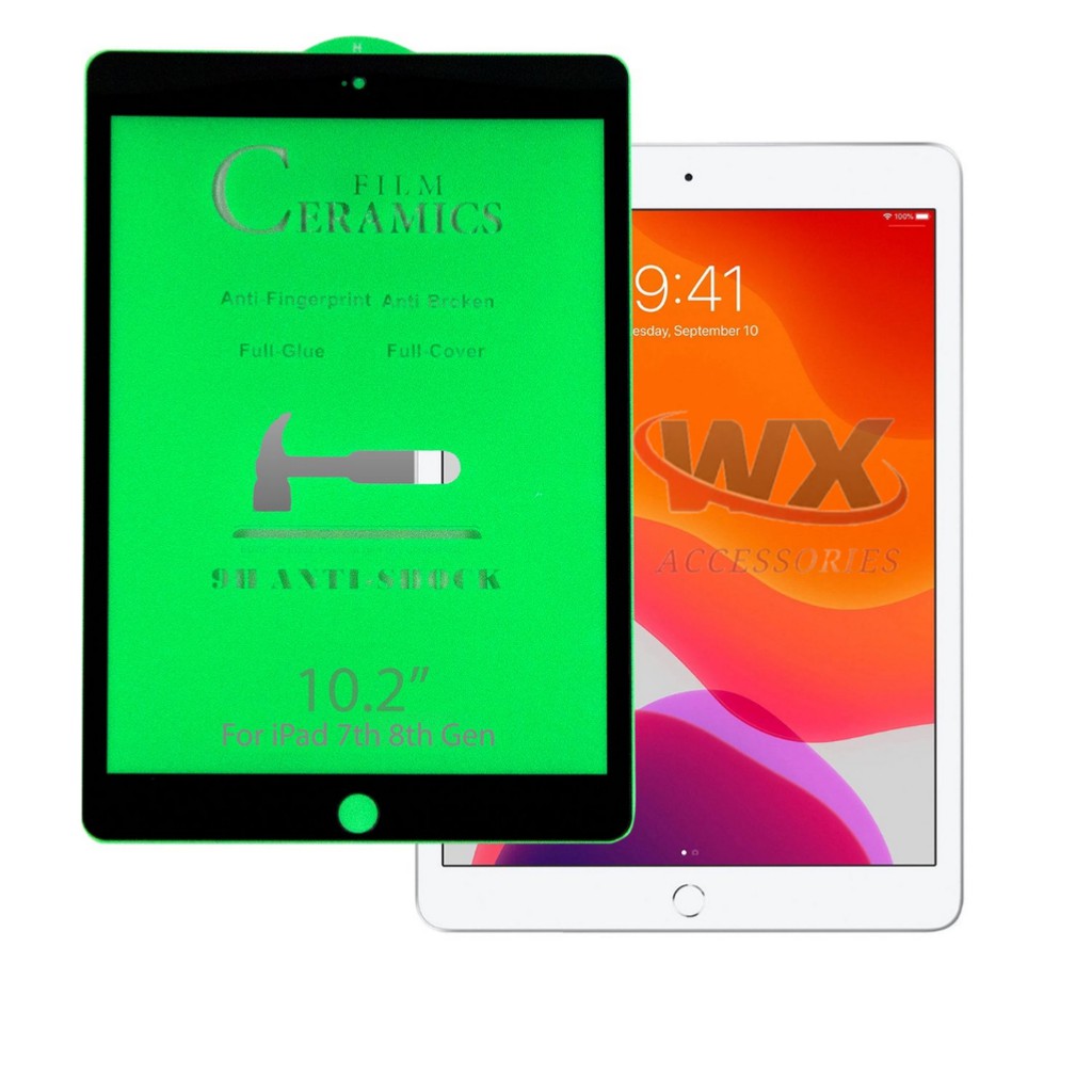 [ iPad 8 10.2" 2020 ] TEMPERED NANO GLASS CERAMIC FILM SCREEN GUARD