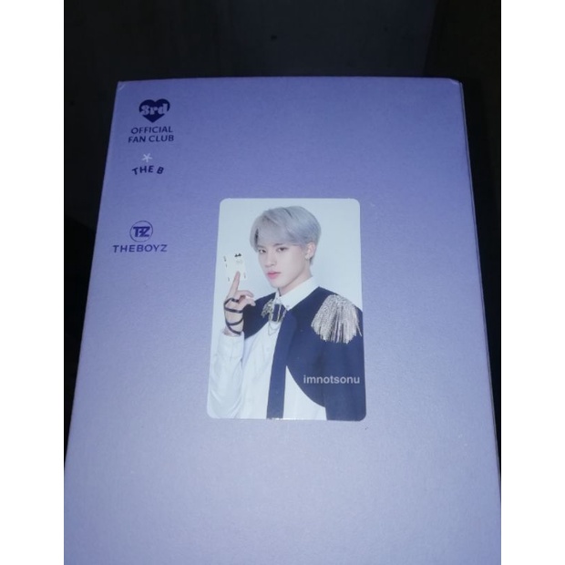Photocard / PC Tincase Eric The Boyz RTK