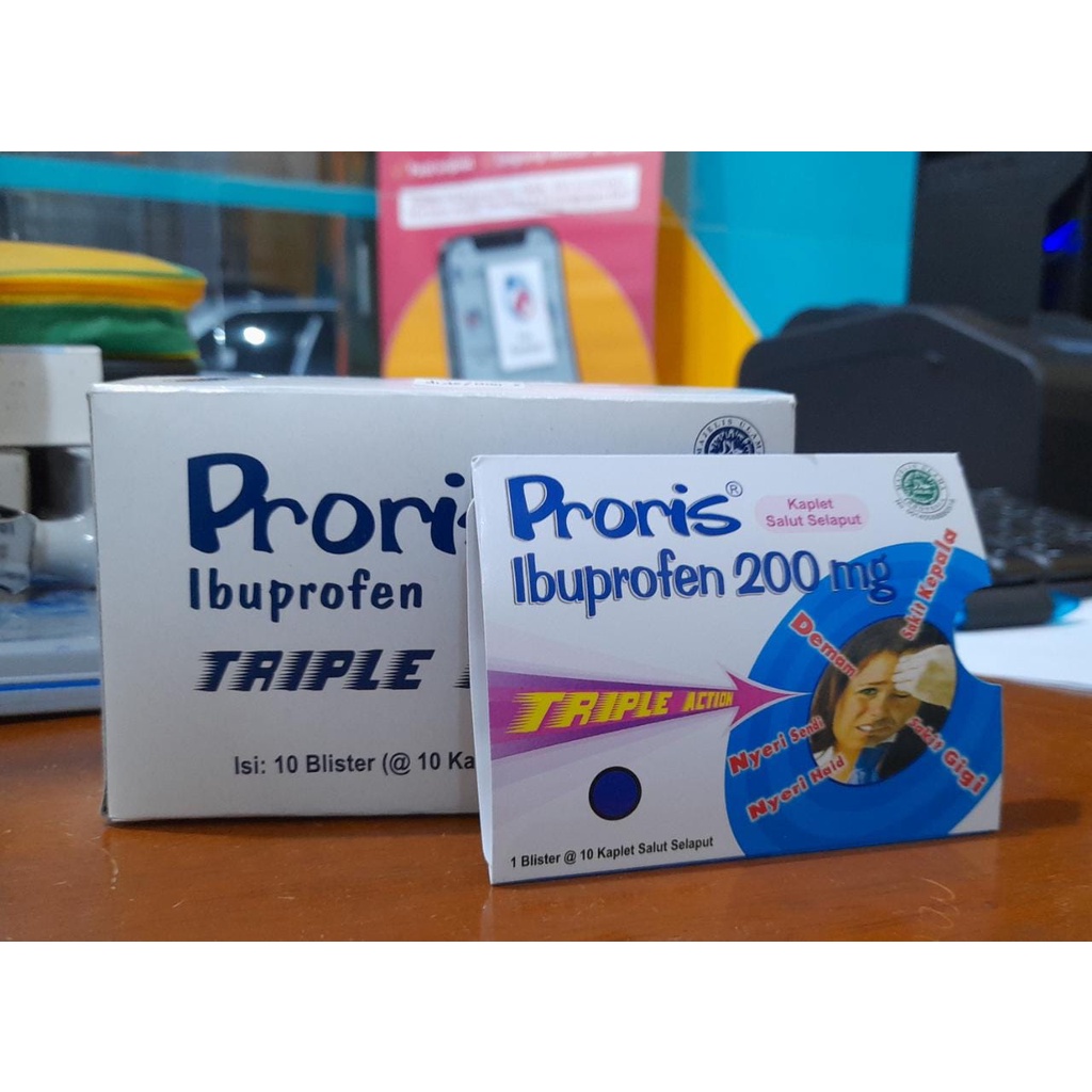 PRORIS TABLET / IBUPROFEN TABLET