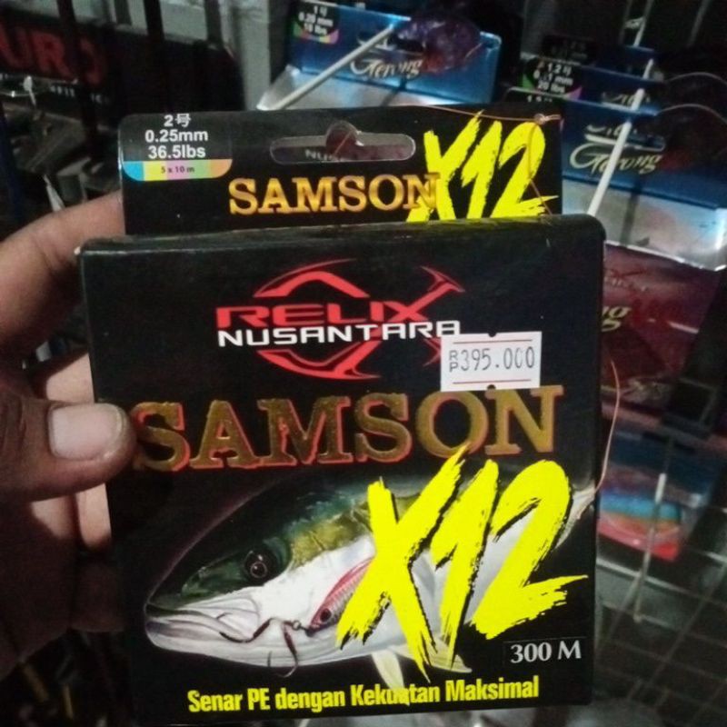 Pe Relix SAMSON X12 PE2-PE3-PE4 300mtr