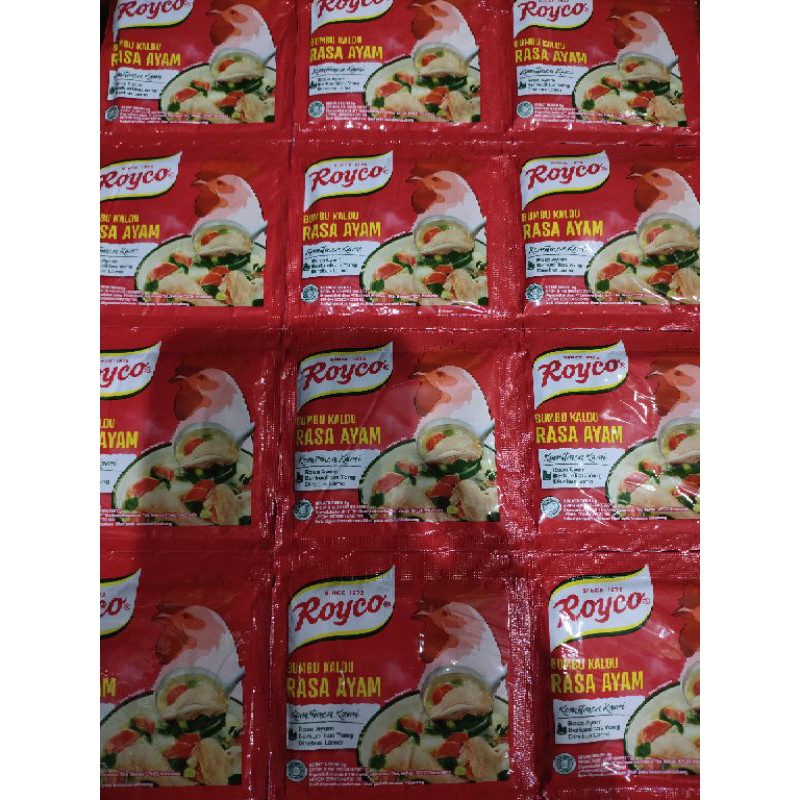 

ROYCO AYAM - Kemasan Praktis 9gram - Paket Ekonomis 12 sachet!