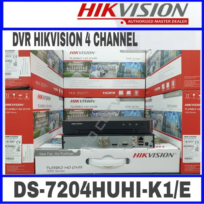 DVR Hikvision 5MP 4 Channel DS-7204HUHI-M1/E