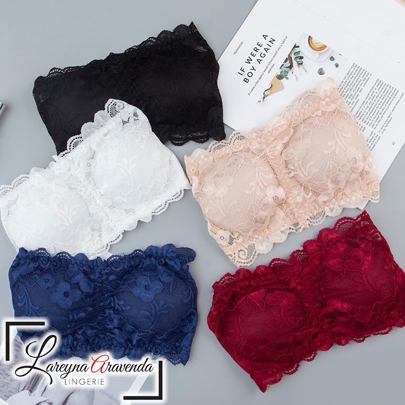 BH Bra Kemben Untuk Pesta Model Lace Brukat BH004