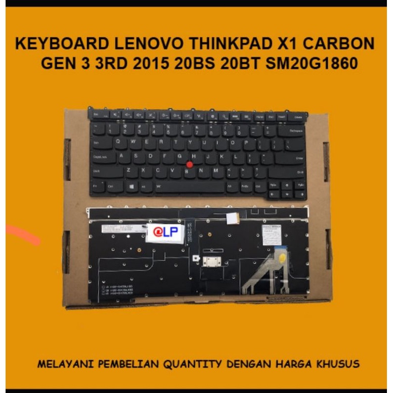 keyboard laptop LENOVO X1 CARBON GEN3