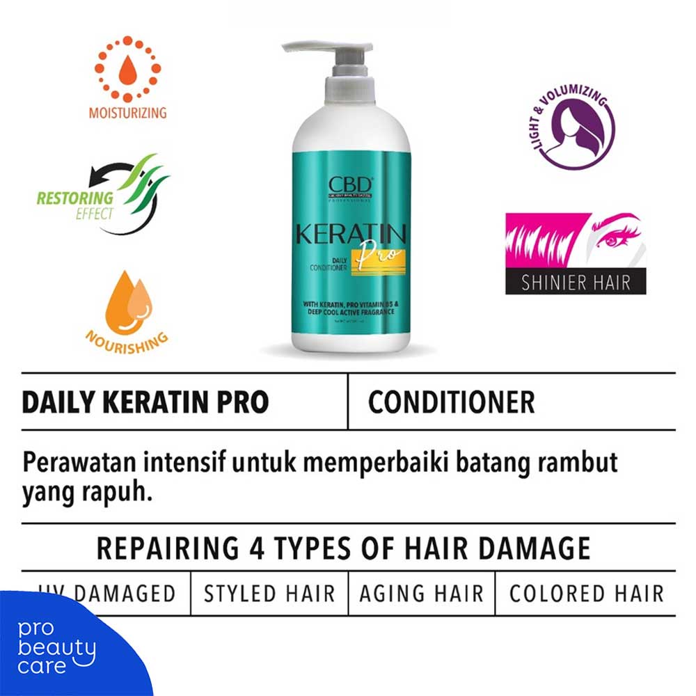 CBD Professional -  Keratin Pro Daily Conditioner (1000ml)