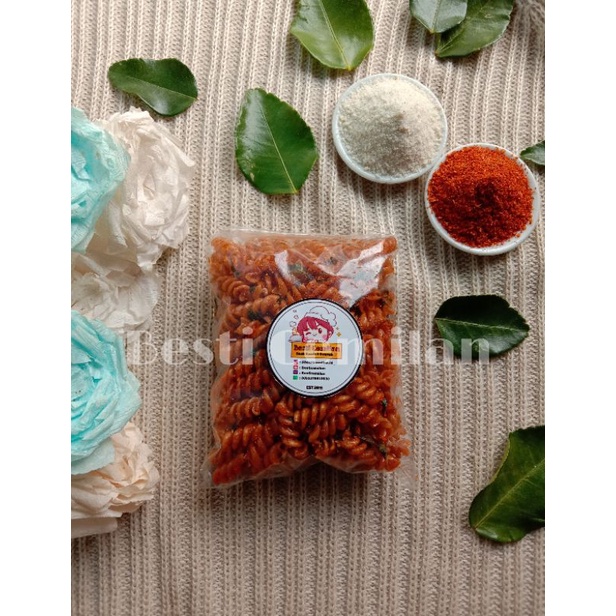 

Makaroni Uril Spiral Kriting Besti Khas Tasikmalaya