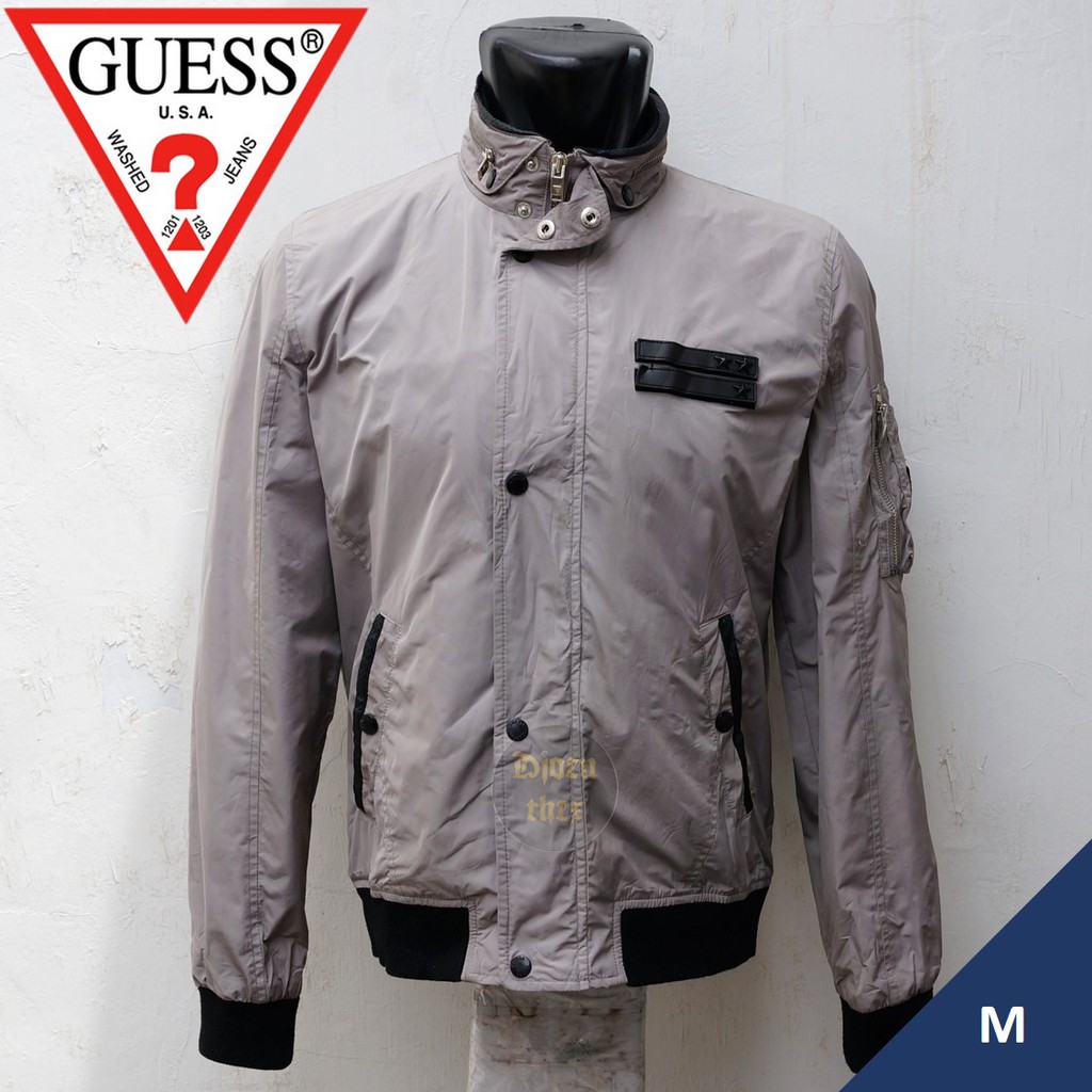guess grey coat