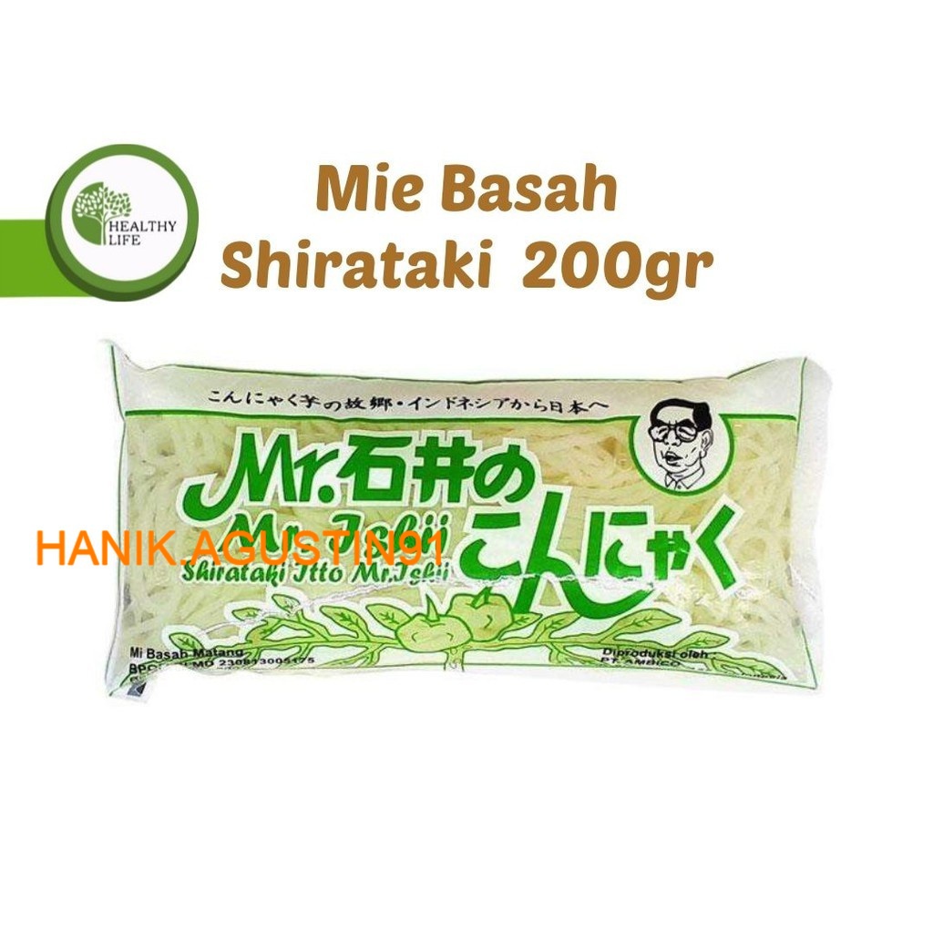 

Mie Shirataki Basah (Wet Shirataki Noodle) 200gr Cocok Untuk Diet Keto