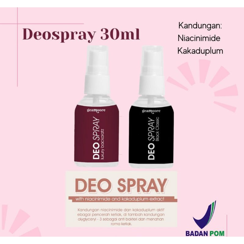 Deospray 30 ml GEAMOORE