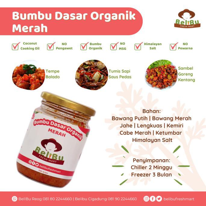 

Paling Dicari] Bumbu Dasar Organik Merah (200 Gr) - Belibu Bandung