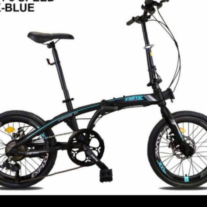 Sepeda Lipat Pacific Exotic Explore 300 20 Inch Kunestlestore