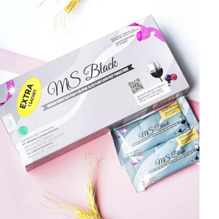 

BIG SALES 9032 MS BLACK SLIM BY MS GLOW ㊊