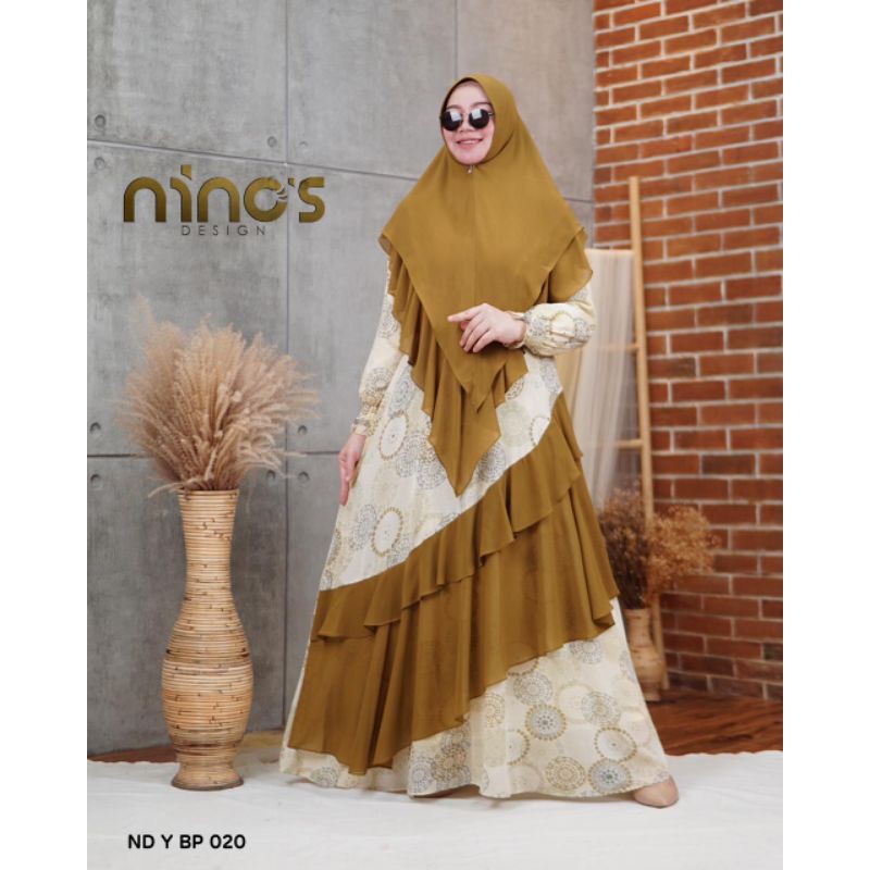 Gamis Set Syari ND Y BP 020 By Ninos