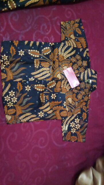 Couple Ayah Dan Anak Batik Sogan Manggar