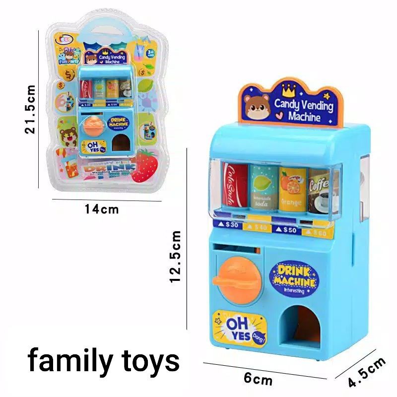 Family games Mainan roll machine mesin anak binatang