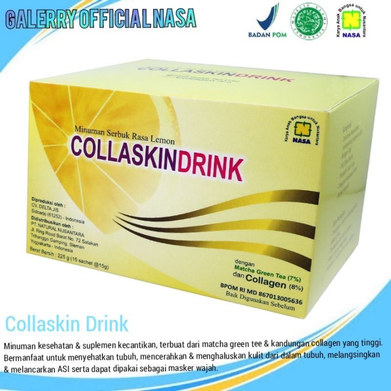 

MINUMAN KECANTIKAN COLLASKIN DRINK