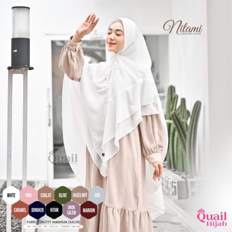 Nitami Khimar QuaiL Hijab