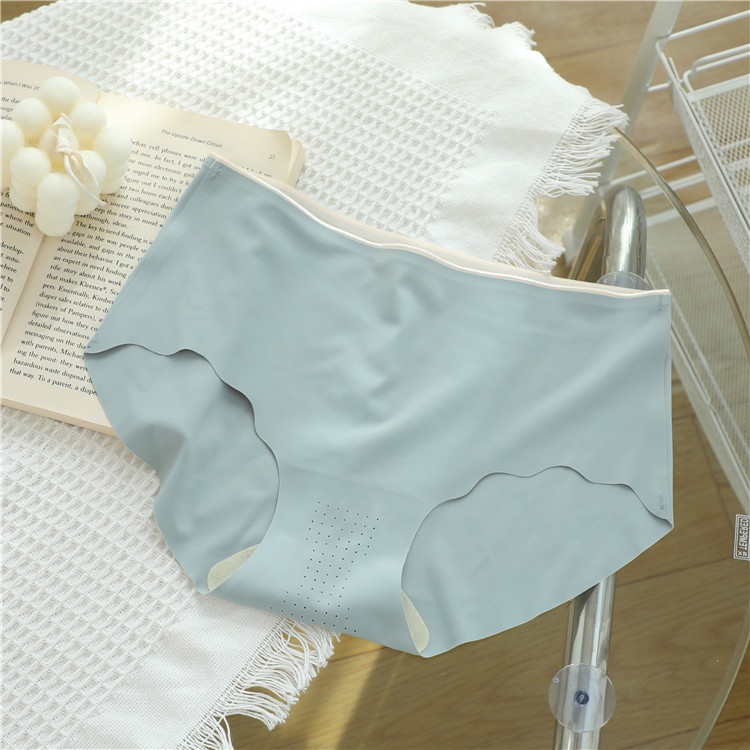 Panties underwear celana dalam anti nyeplak Breathed Mesh Ventilation ice silk High Quality