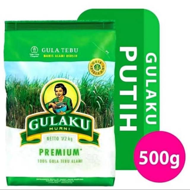 

Gula Pasir Putih Gulaku / 500gr