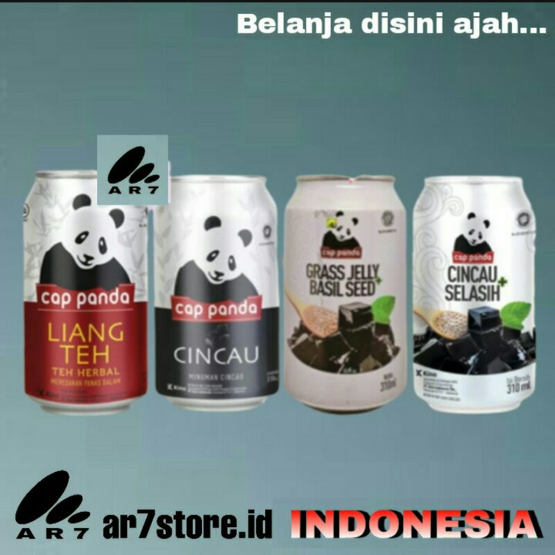 

CAP PANDA minuman all varian 310 ml