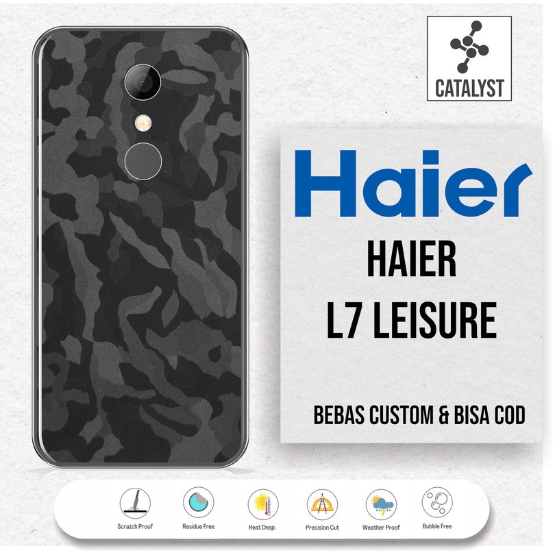 (Buy 1 Get 2) Garskin Skin HAIER L7 LEISURE - KODE -39EH Bisa Custom - Sticker Case