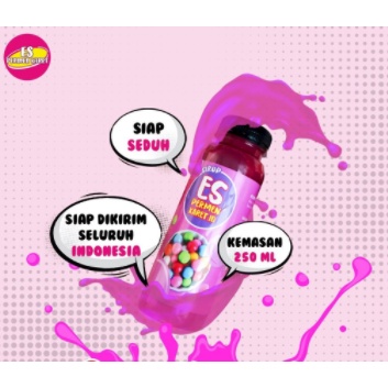 

Sirup Es Permen Karet Viral Surabaya