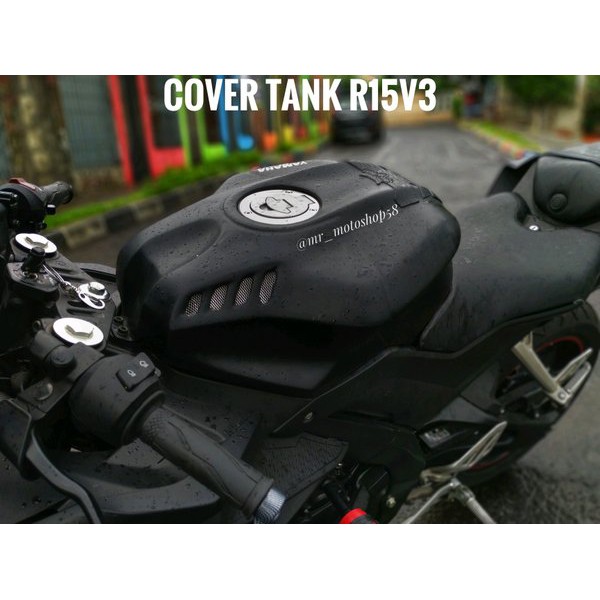 KONDOM TANGKI YAMAHA R15 V3 MODEL R1 KONDOM TANGKI R15 VVa visor r15vva winglet R15v3 fairing r15v3