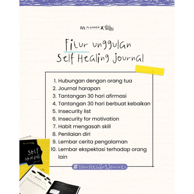 

Self Healing Journal By RA Planner