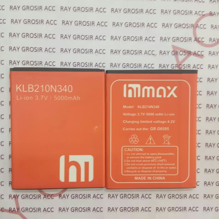 Baterai Original Double Power Himax  PURE 3S , M20i 4G , H Classic KLB210N340