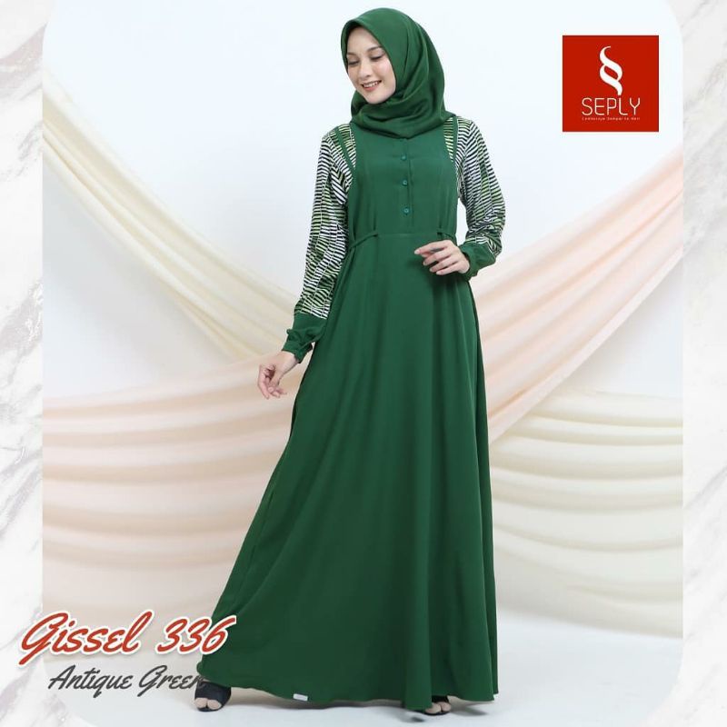 Gamis Seply Gissel 336 Antique Green