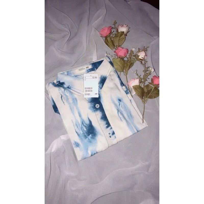 kemeja h&m Tie dye