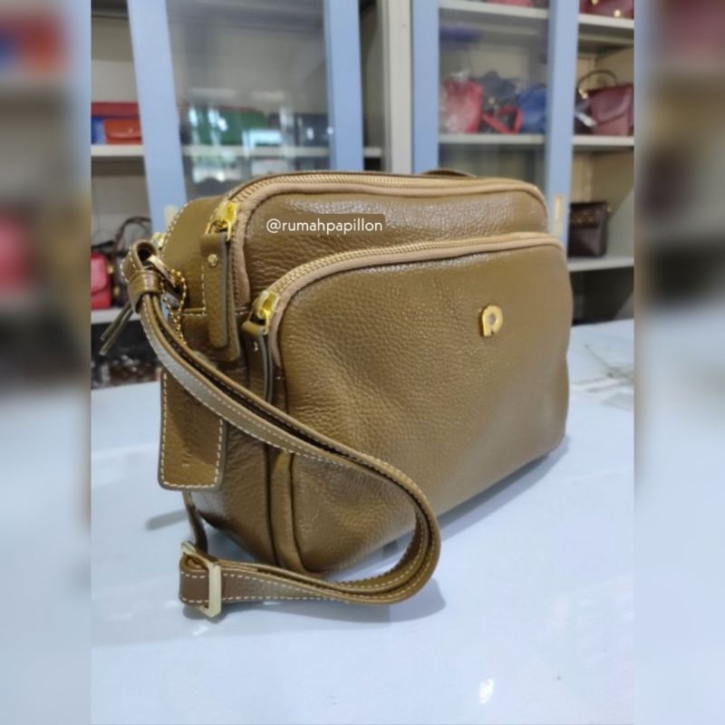 Tas Selempang Wanita Kulit Asli Papillon Original / K3474 Papillon Terbaru
