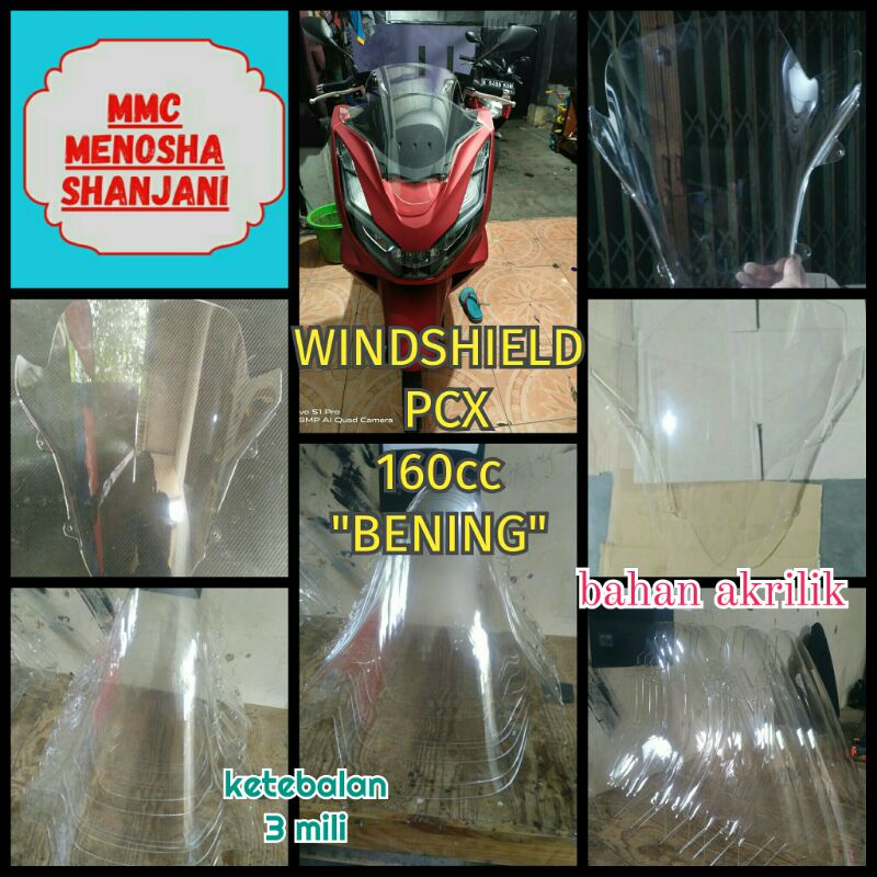 WINDSHIELD PCX 160 BENING