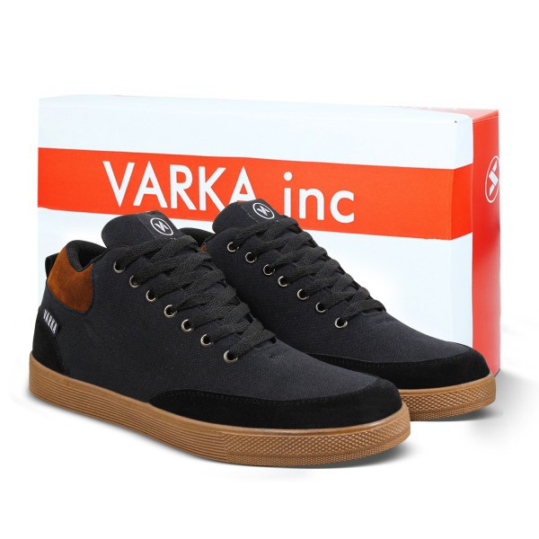 Sepatu Sneakers Pria V 43714 Brand Varka Sepatu Semi Boot Kuliah Kerja Hangout Trendi Berkualitas