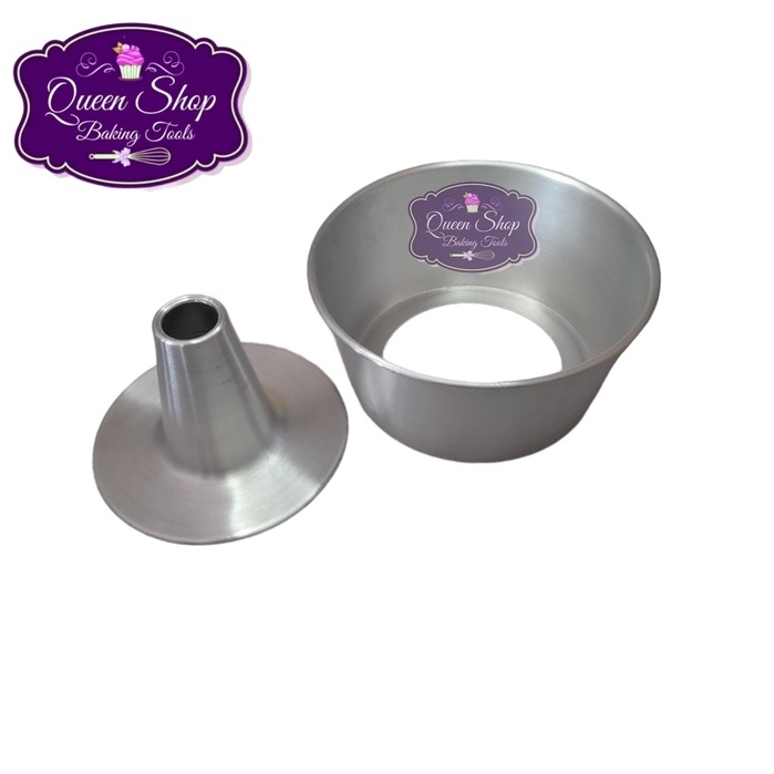 Loyang Chiffon Cake/Loyang Sponge Cake Press/Loyang Tulban Press Alas Lepas 20cm